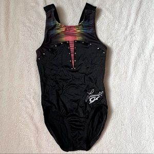 GK Laurie Hernandez Leotard Black